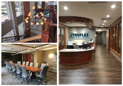 Peoples State Bank second floor remodel main bank